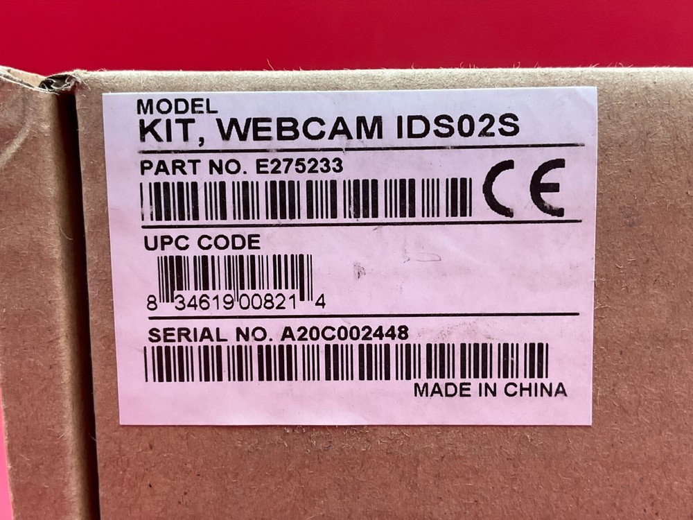 Elo Web Camera Kit IDS 02 E275233 ✅❤️️✅❤️️ BRAND NEW! SEALED! ✅❤️️✅❤️️