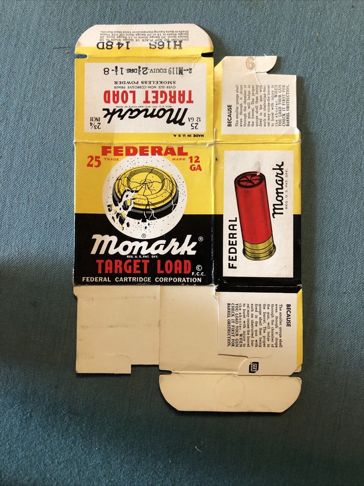 Federal Monark Target Load Box Qty 4