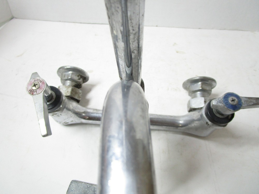 Component Hardware Encore Wall-Mount Sink Components with Pipe Faucet Handles