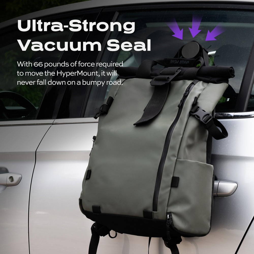 Statik HyperMount® Vacuum Phone Mount - Magnetic Holder, Compact