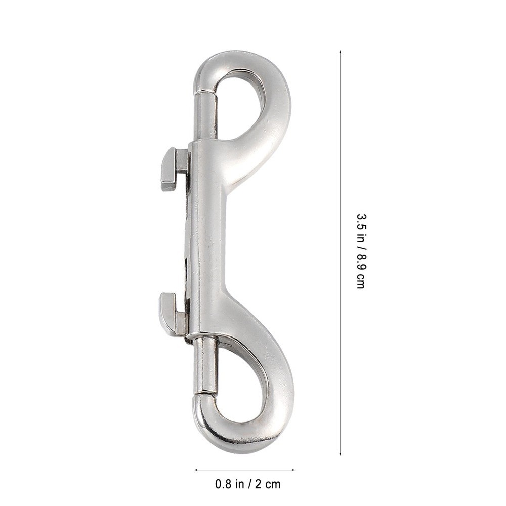 Double Ended Trigger Hook Set 4 Pcs Metal Snap Hooks for Ropes