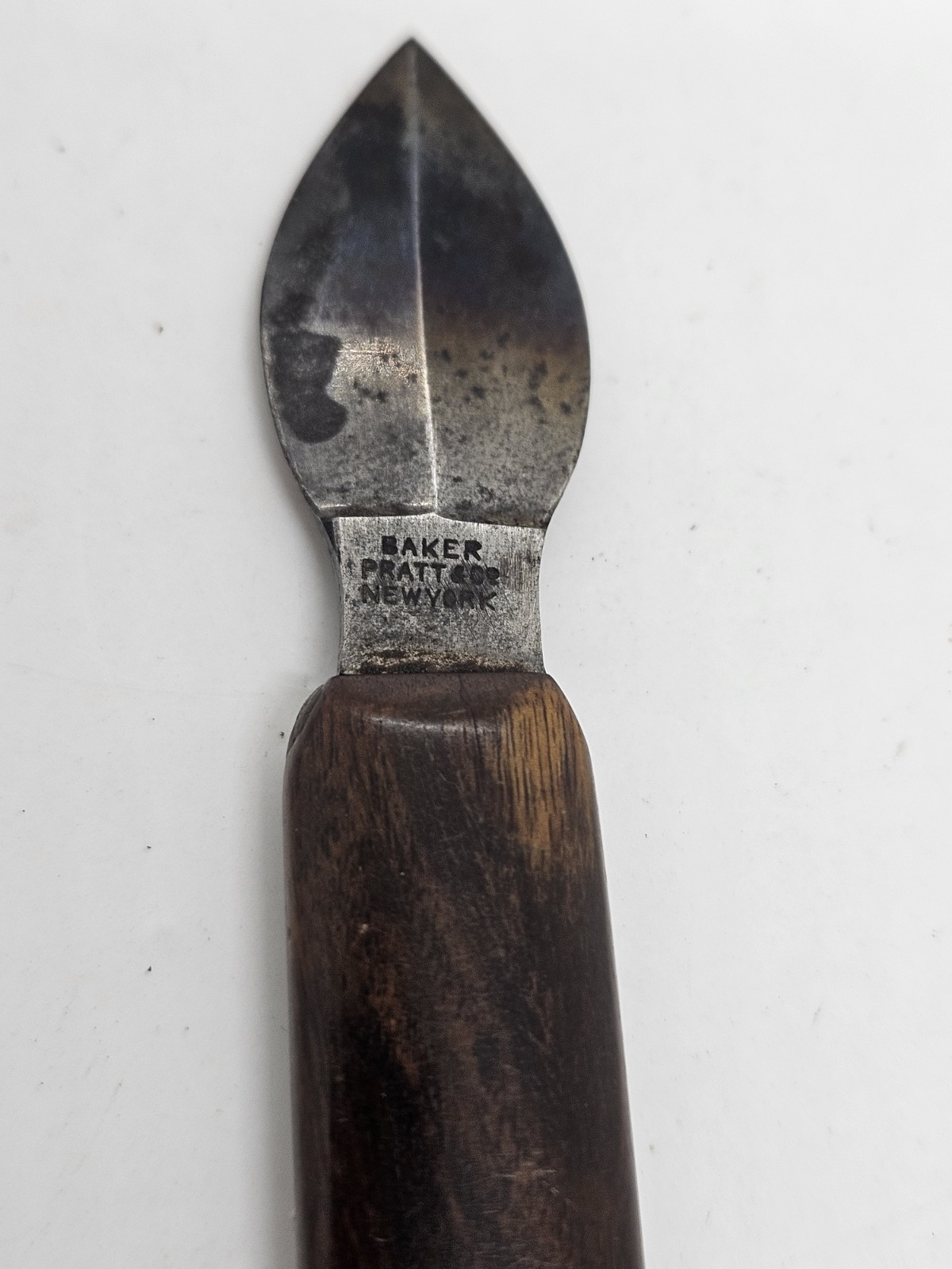 Antique 1800's Single Blade Barber's Bloodletting Quack Medical Scalpel Fleam