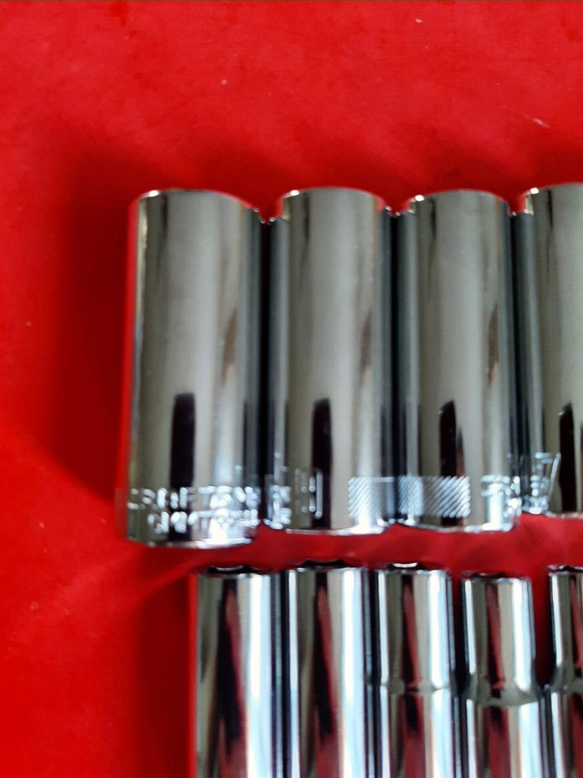 NEW Craftsman Tools 15 Piece Deep 3/8" METRIC MM 6 Point Socket Set 6-19mm +21mm