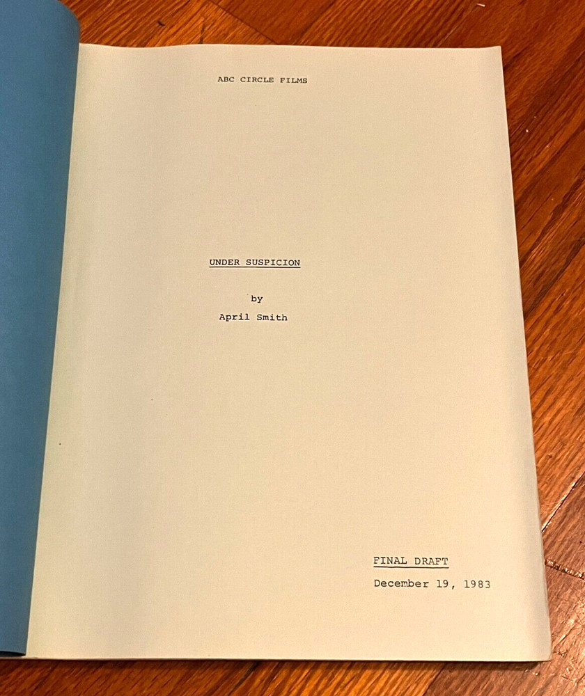 BEST KEPT SECRETS Original 1983 TV Movie Script Howard Hessman's Personal Script