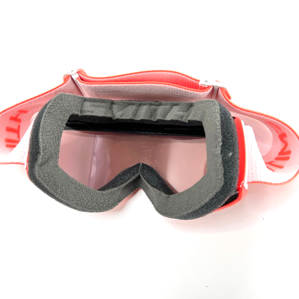 Smith Red Classic Snow Goggles Single-Slide Wide Strap