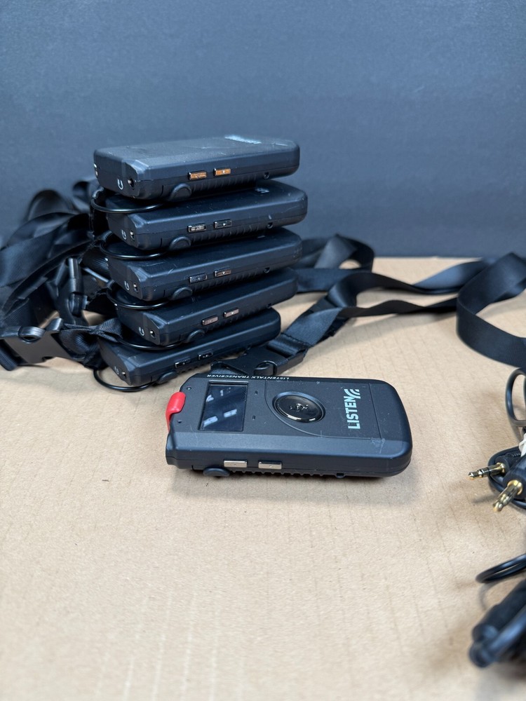 Listen Technologies LKR-12 ListenTALK Receiver Basic & Transceiver Ships Fast!!