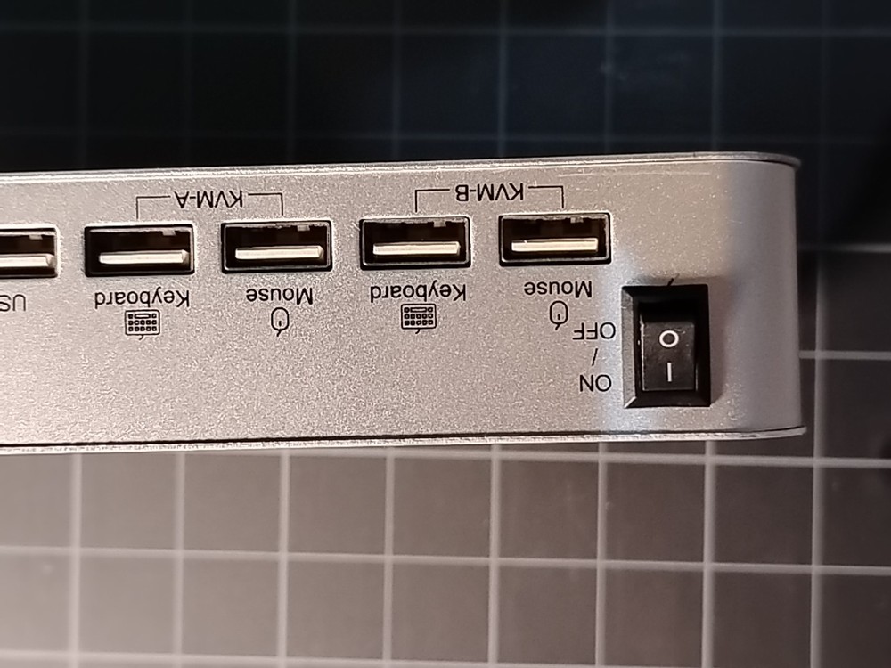 HDMI 4 X 2 KVM Matrix Box With Remote