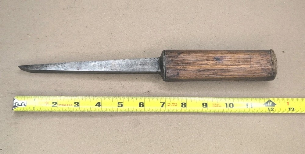 IV730 James... 7/16" Pig Sticker or Mortise Chisel Hefty Solid James Something?