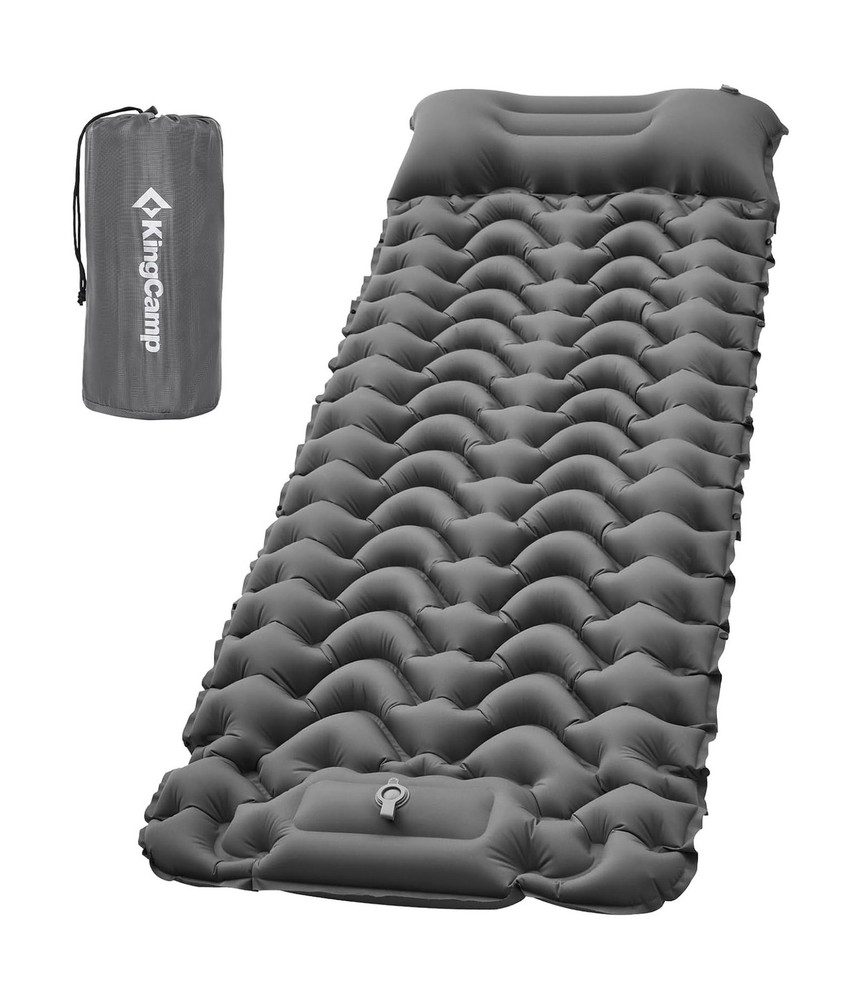 KingCamp Sleeping Pad for Camping, Ultralight Connectable Inflatabl... Fast Ship