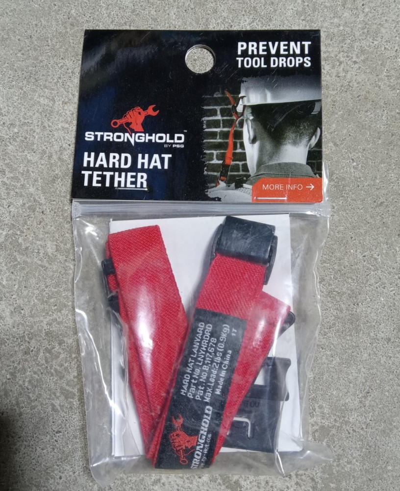 3PACK Stronghold Prevent Tool Drops Bundle Drill Boot, Hard Hat & Glasses Tether