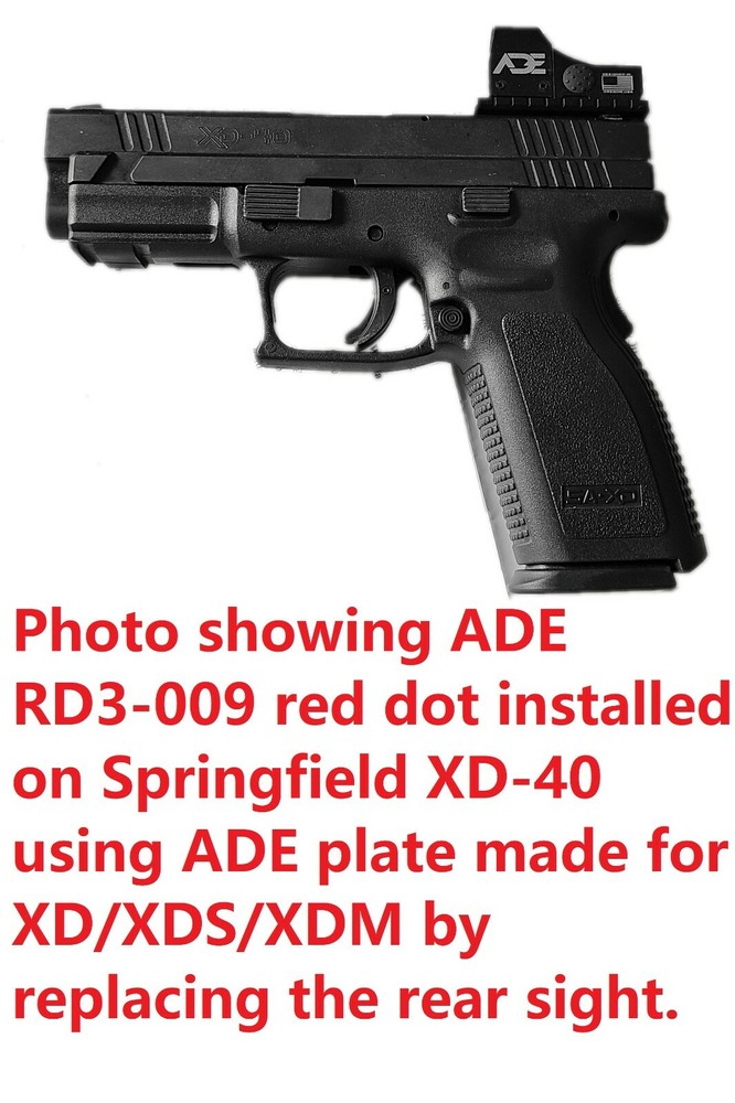 Springfield Non-OSP Hellcat Mount Plate FOR Vortex Venom,BURRIS FASTFIRE Red Dot