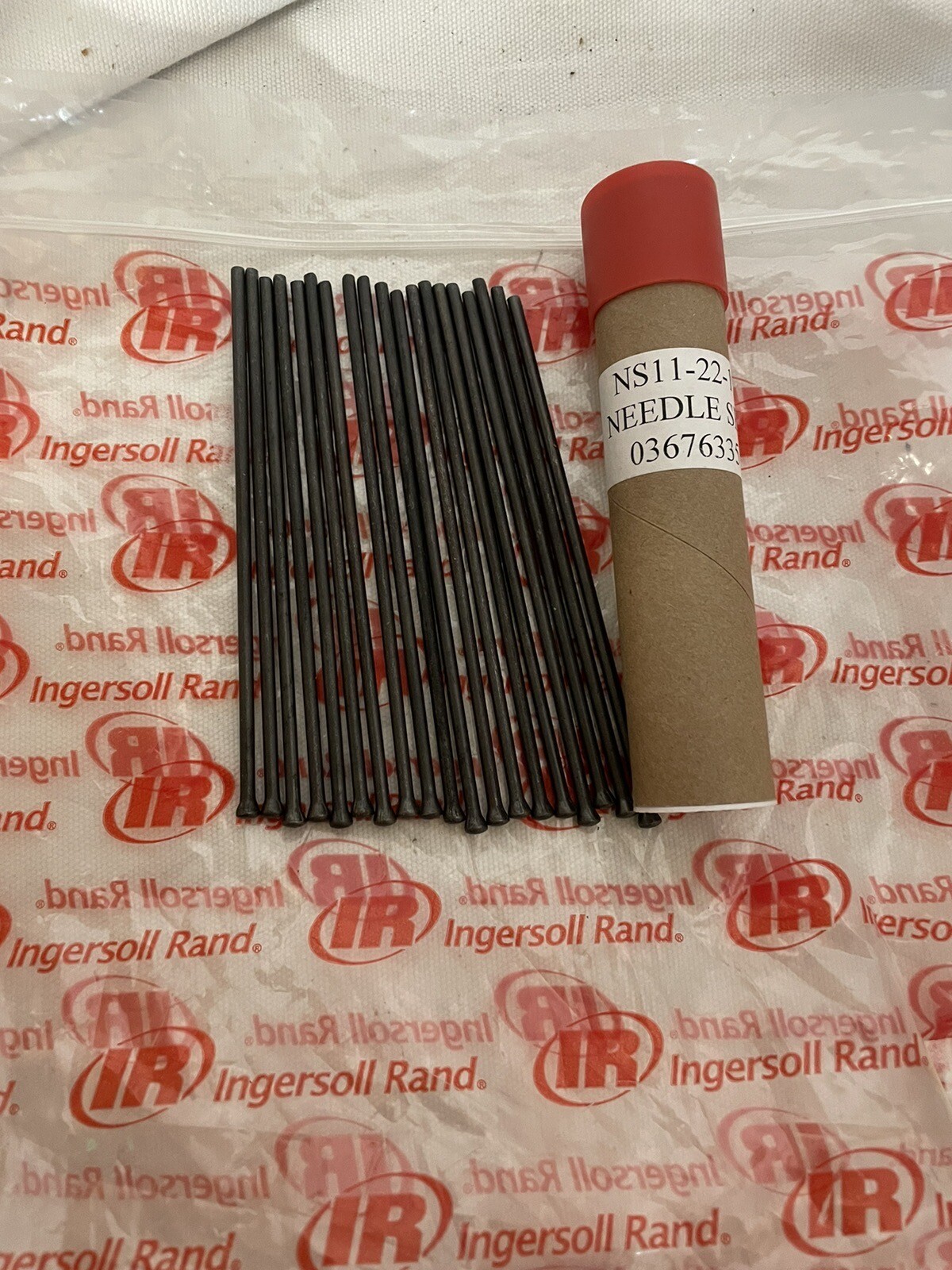Ingersoll Rand 5” Needle Set, 19pc, NS11-22-19