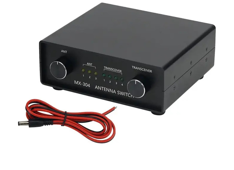 For MX-304 Antenna Switch SDR Transceiver Switch 3 Antennas 4 Transceivers