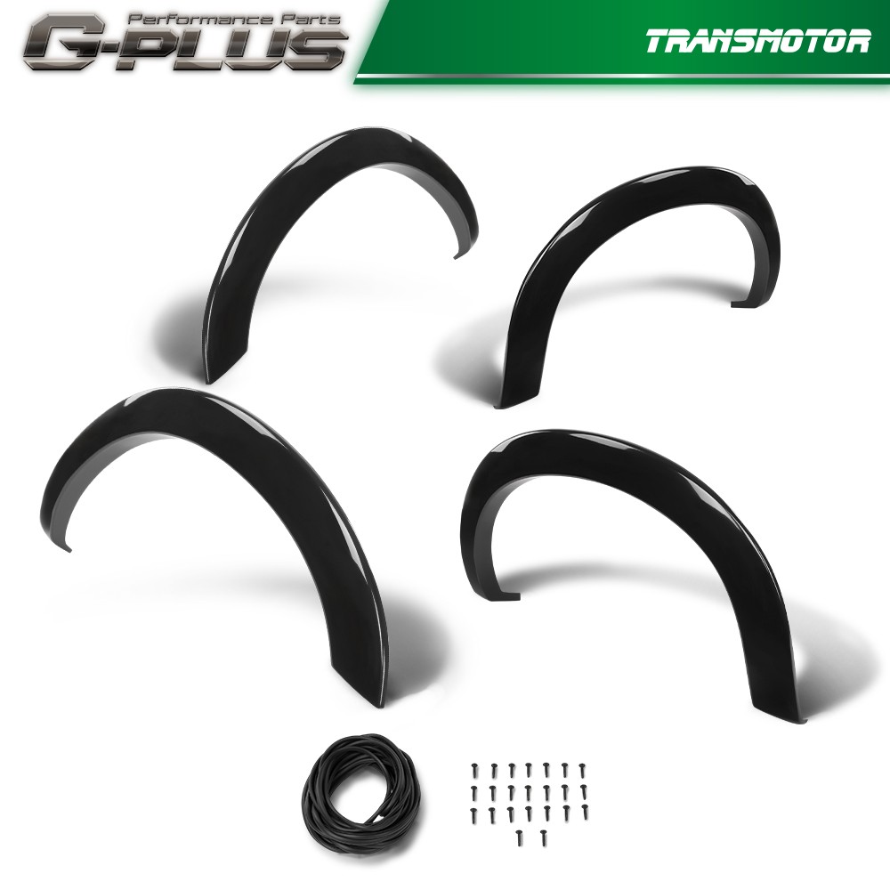 Fender Flares Factory Style Black 4PCS Fits 2011-2016 Ford F250 F350 Super Duty