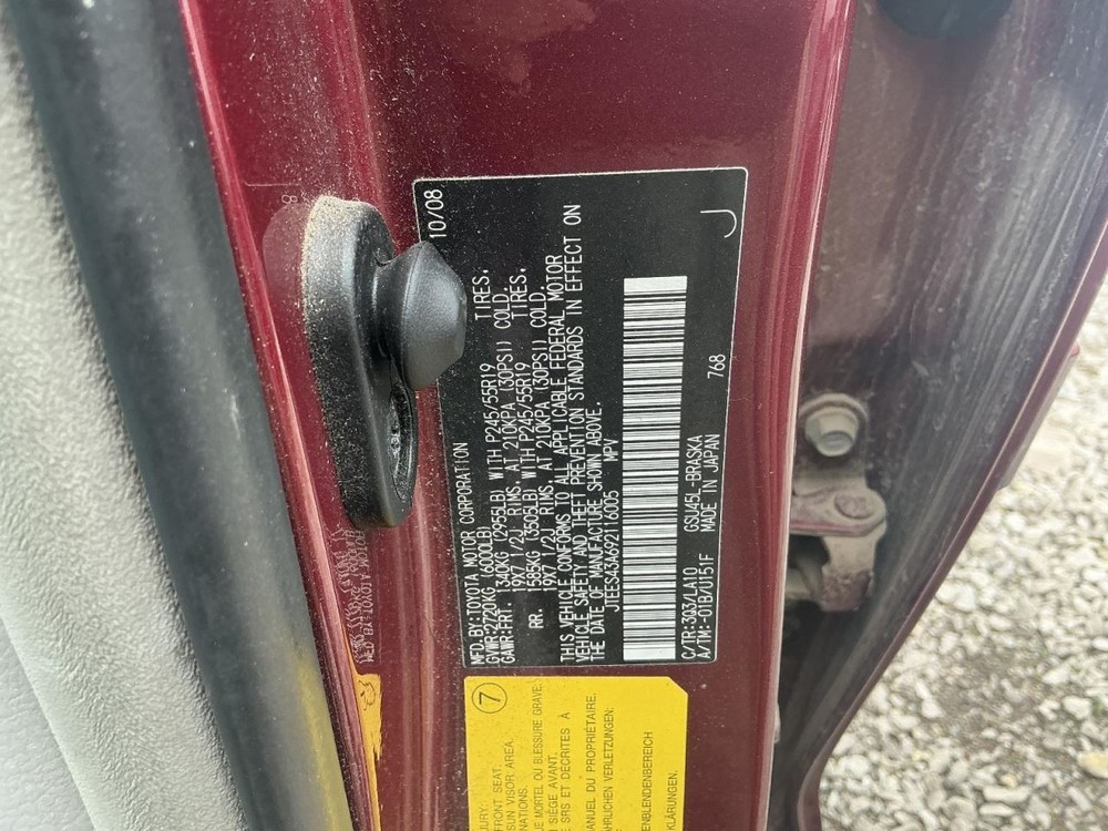 Temperature Control Front Automatic Control AC Fits 08-10 HIGHLANDER 835255