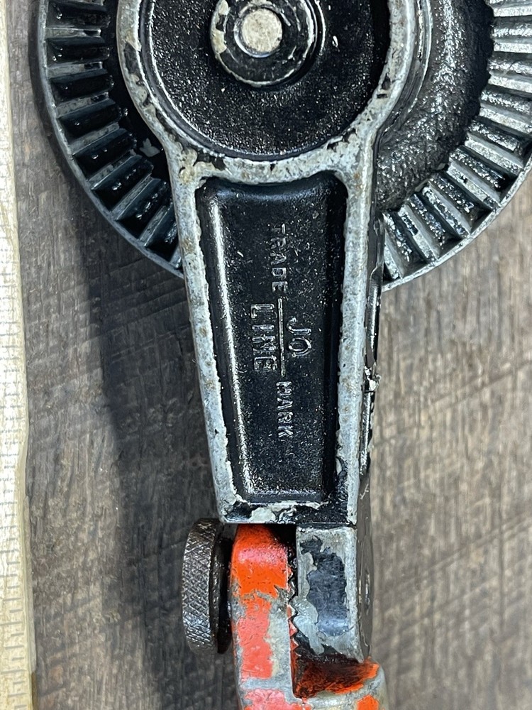 Jo Mfg. Co. JOIC Clawson Angle Hand Drill Mfg USA Adjustable. Bits In Handle