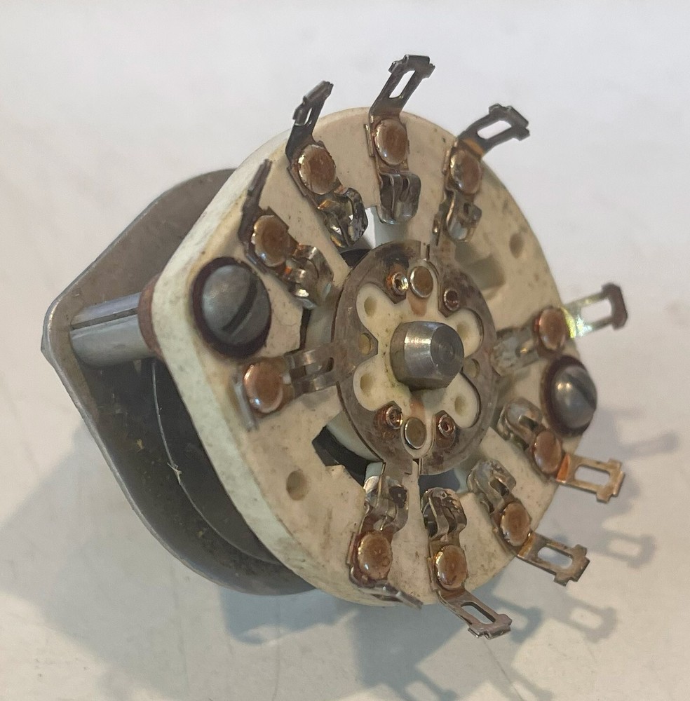 American Made Mil Surplus 4 Pole 4 Position Rotary Switch