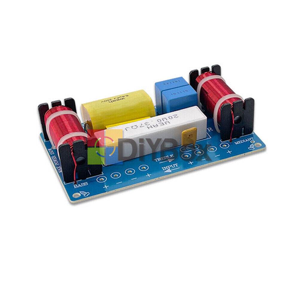 Crossover 3way Crossover Filter HiFi Speaker Modification Upgrade Filter 120W