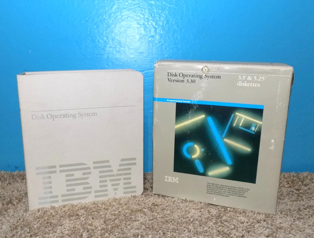 1987 IBM Disk Operating System Version 3.30