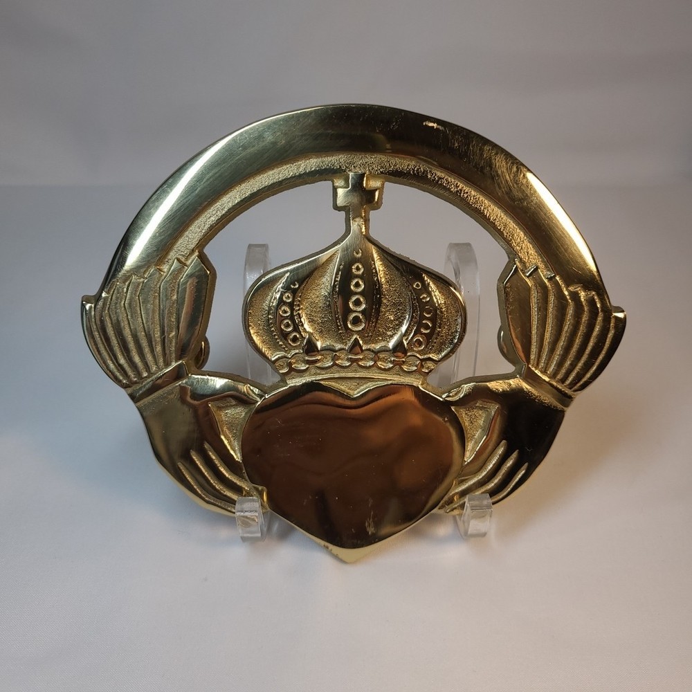 Claddagh Brass Door Knocker