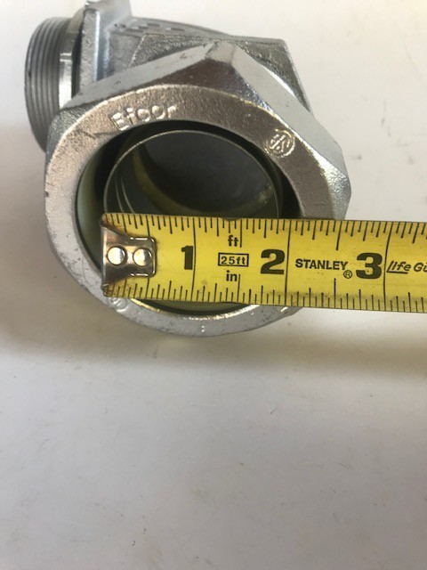 Efcor 2" Connector 90 Degree New