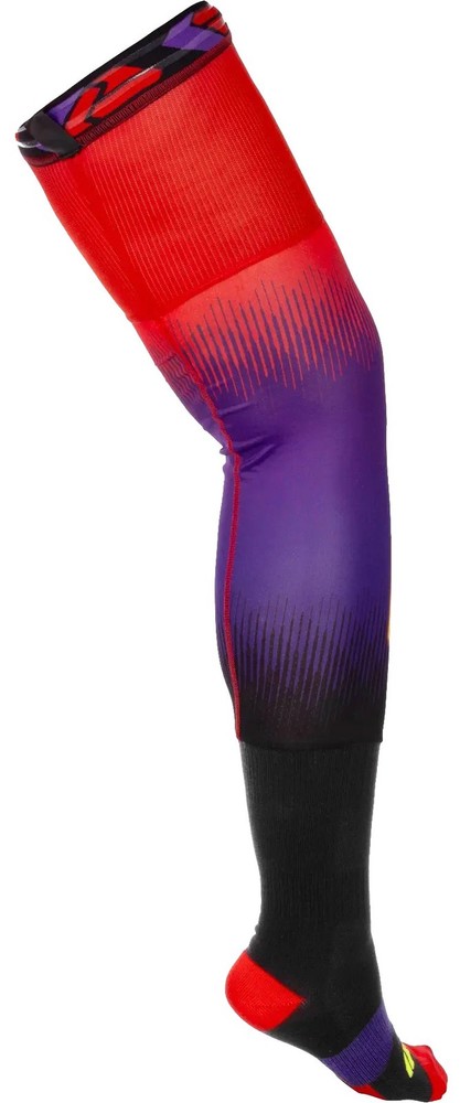 FXR Riding Socks Red/Purple