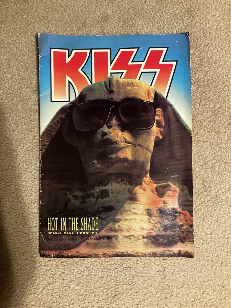 KISS Hot In The Shade Tour Book 1990-91