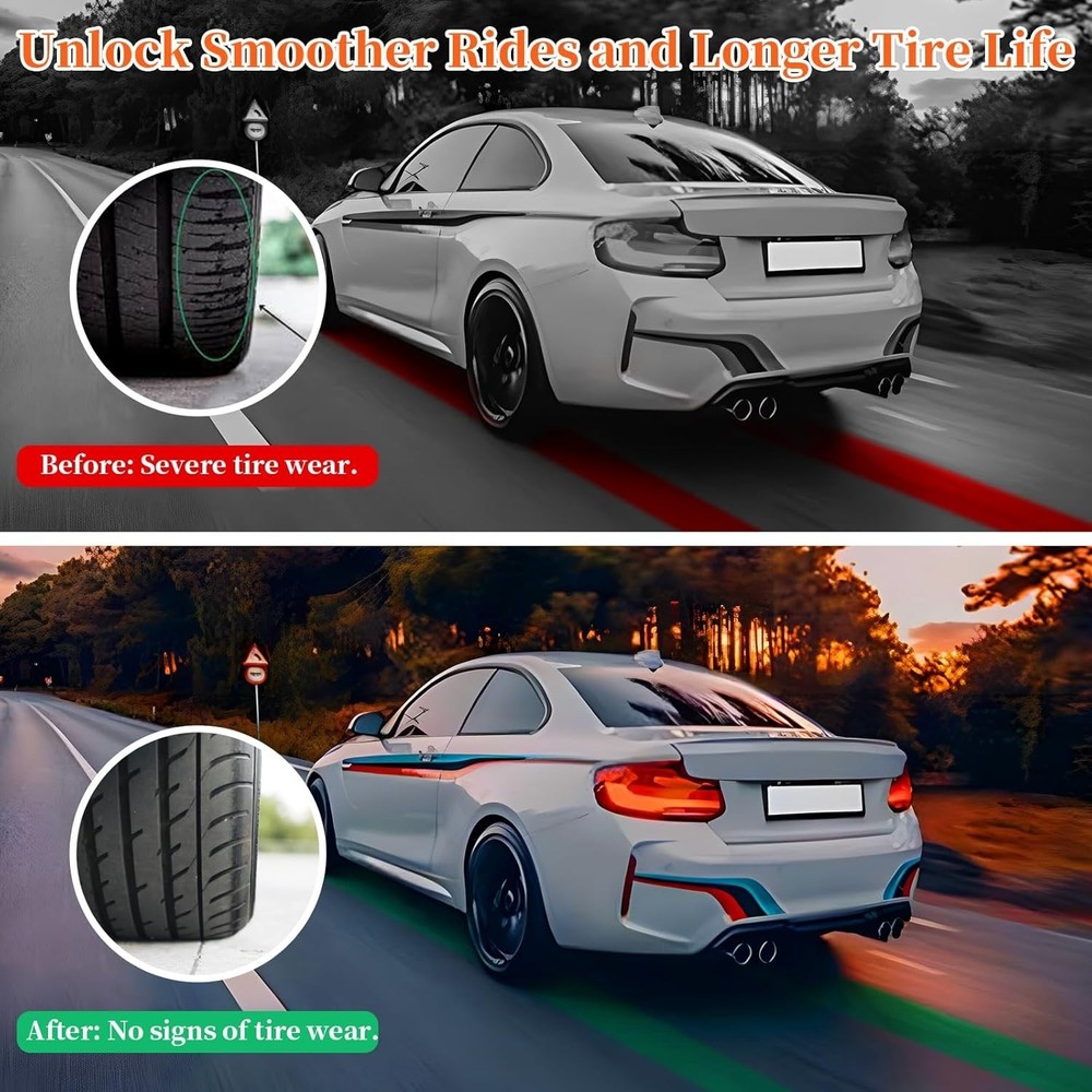 2 Pcs Toe Alignment Tool Plates, Wheel Alignment Tool Plate with 2Pcs Tape Me...