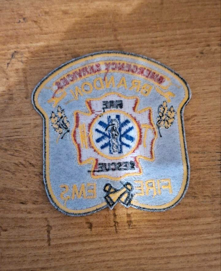Patch Brandon Fire Emergency Services, Canada