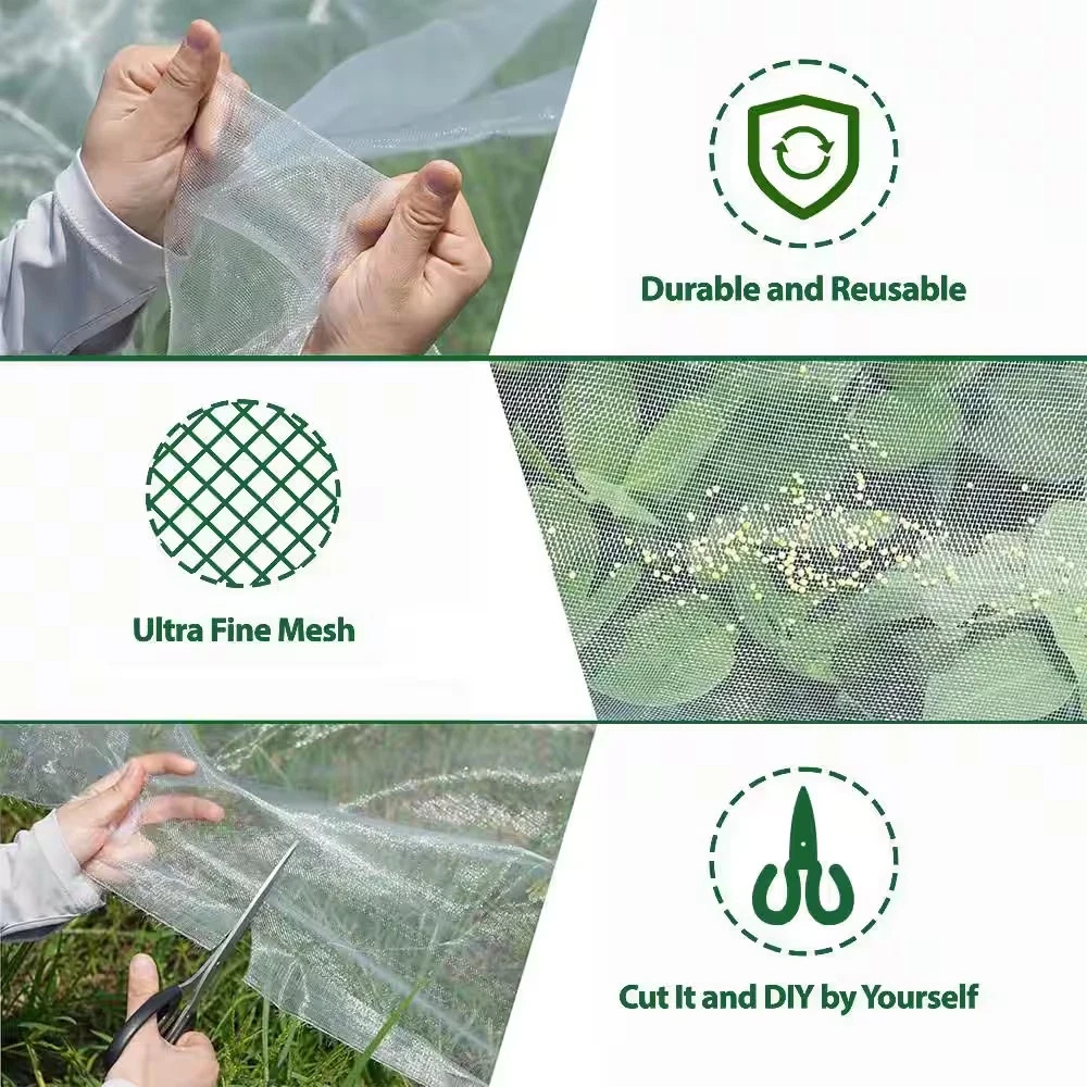 NEW AGFabric 8 Ft. X 12 Ft. Outdoor Insect Barrier Netting Rodent Pest Control