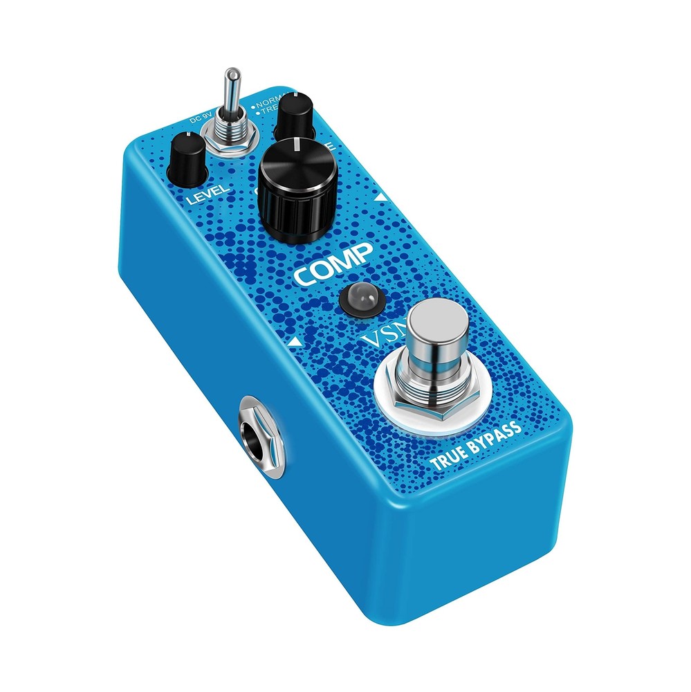 VSN Guitar Compressor Pedal for Analog Compression Effect Pedal Ultimate Comp...