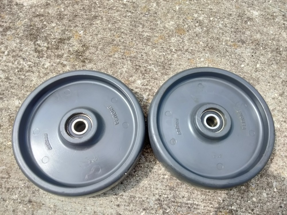 TWO COLSON WHEEL 8 X 2 ENDURA