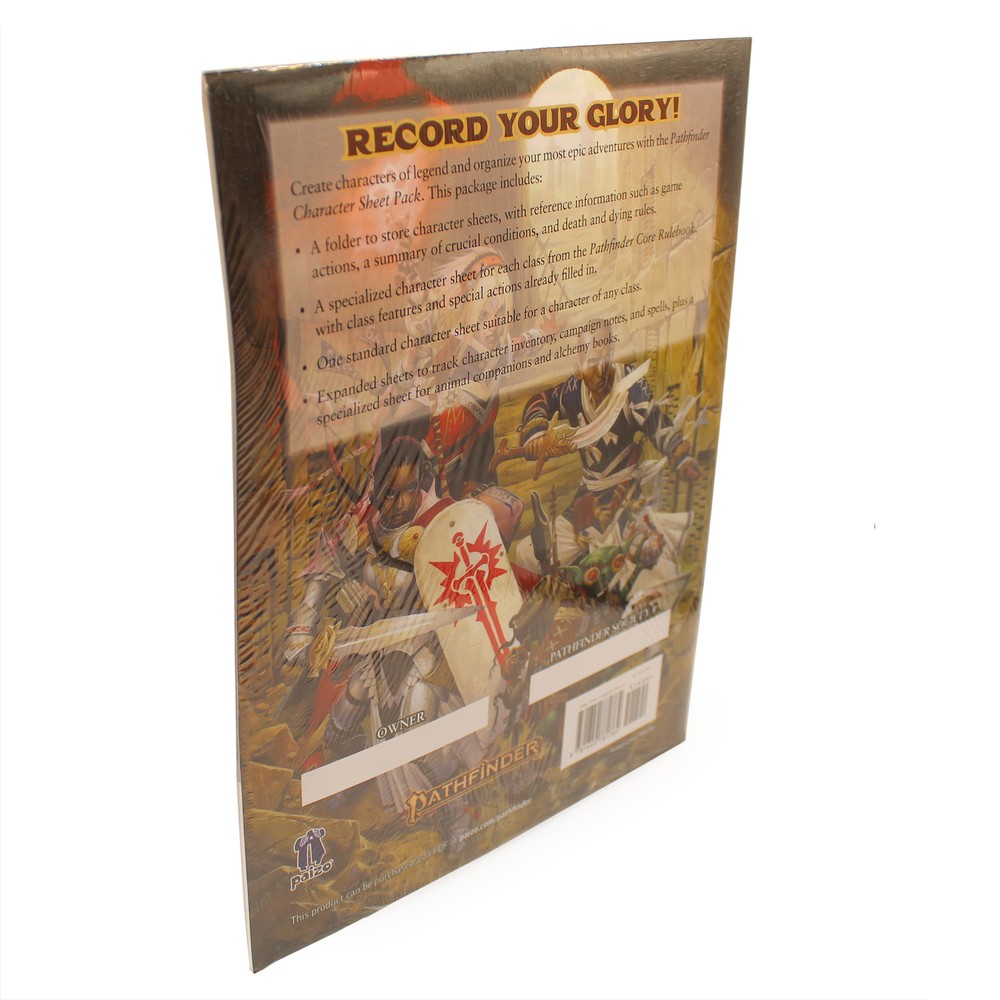 Pathfinder Character Sheet Pack