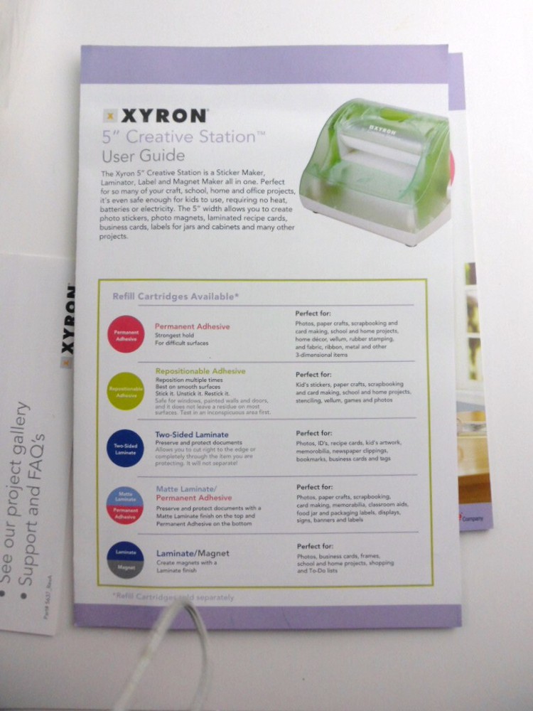 Xyron XRN510 Creative Station Multi-Use Crafting Machine