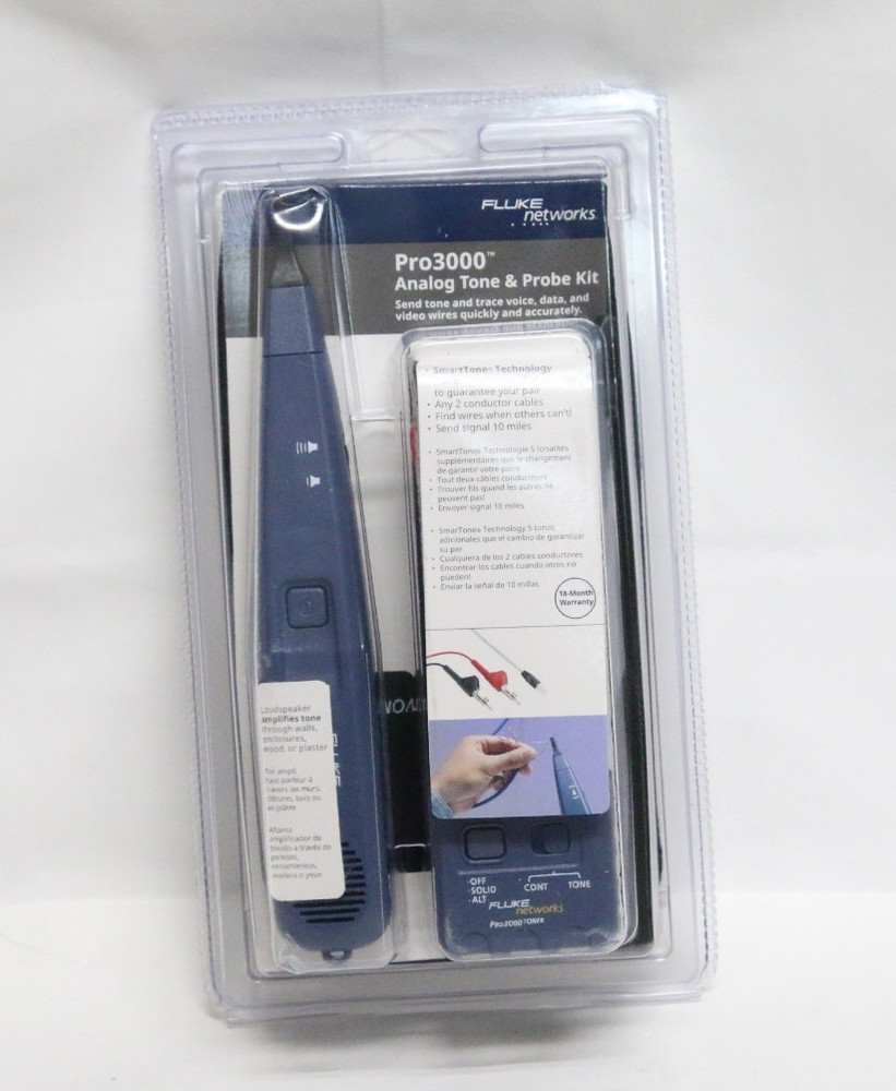 ‎Fluke Networks Pro3000 Analog Tone & Probe Kit