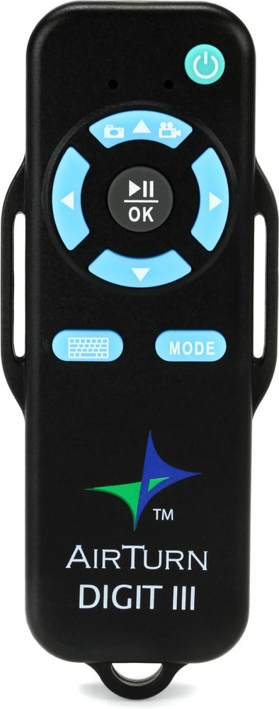 AirTurn Digit III Handheld Bluetooth Remote #R7338
