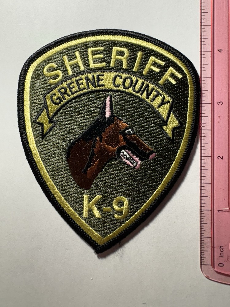 Greene County Georgia Sheriff K9 Patch