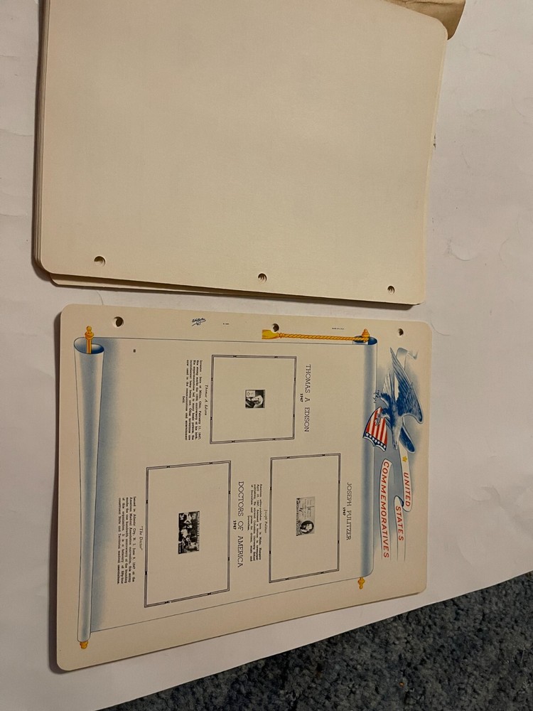 White ace stamp collector album pages 1940 to date PART 3 the washington press