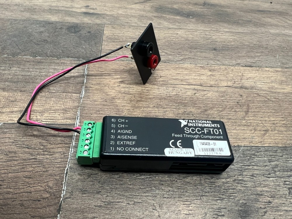 National Instruments NI SCC-FT01 Feed Through Component with connector