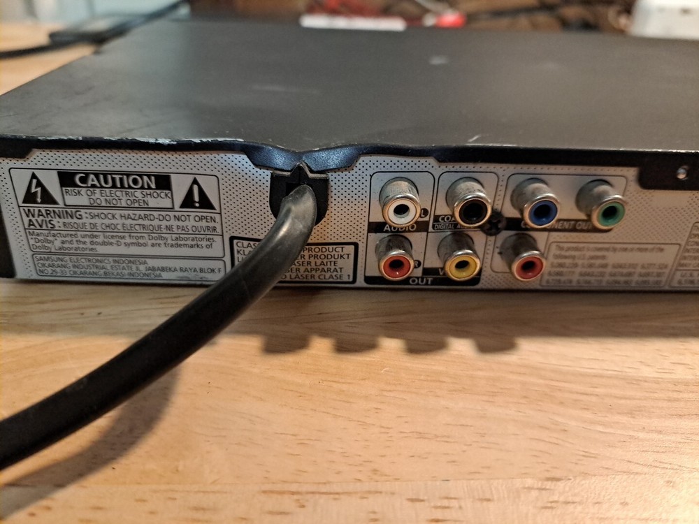 Samsung DVD Player Model DVD-P191