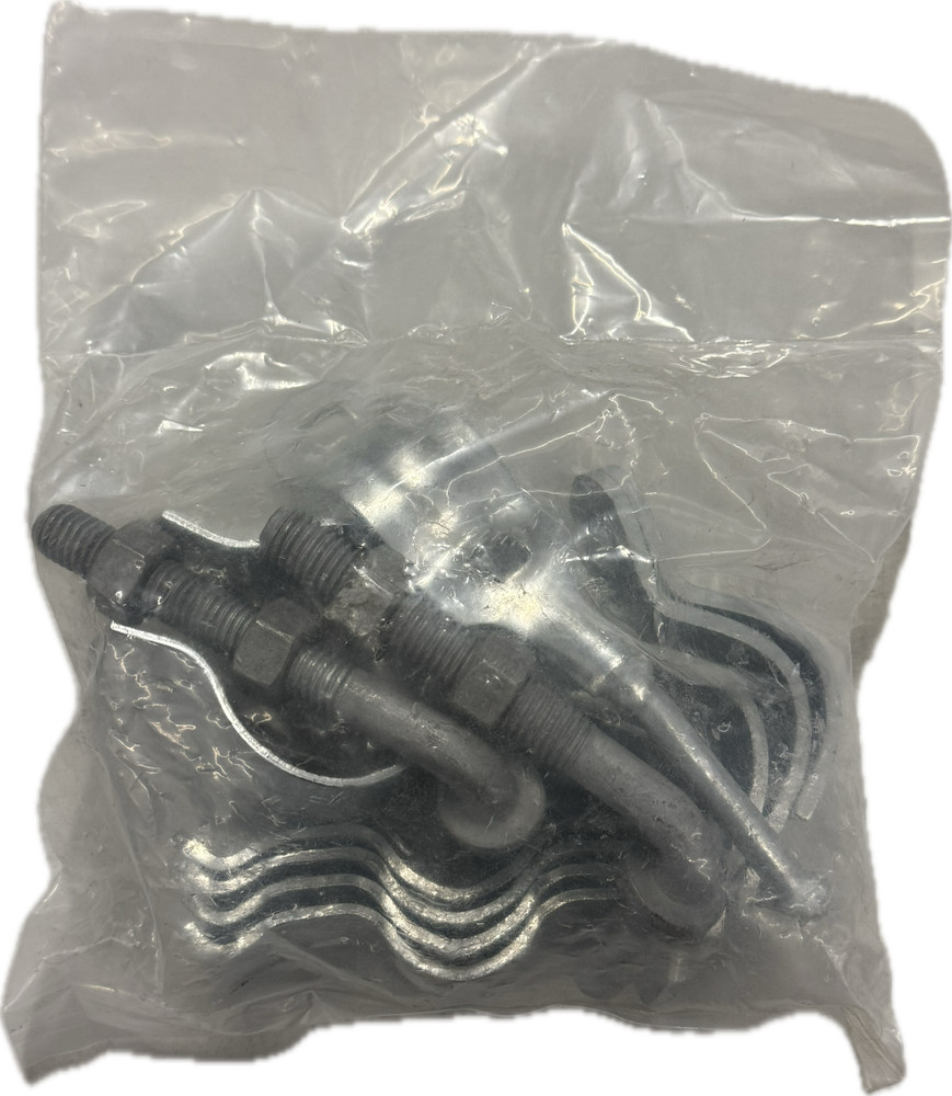 MASTER HALCO 37055 1-7/8" GALVANIZED SINGLE GATE HARDWARE KIT NEW