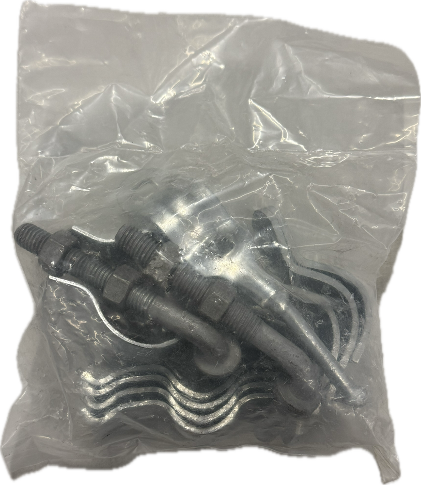 MASTER HALCO 37055 1-7/8" GALVANIZED SINGLE GATE HARDWARE KIT NEW