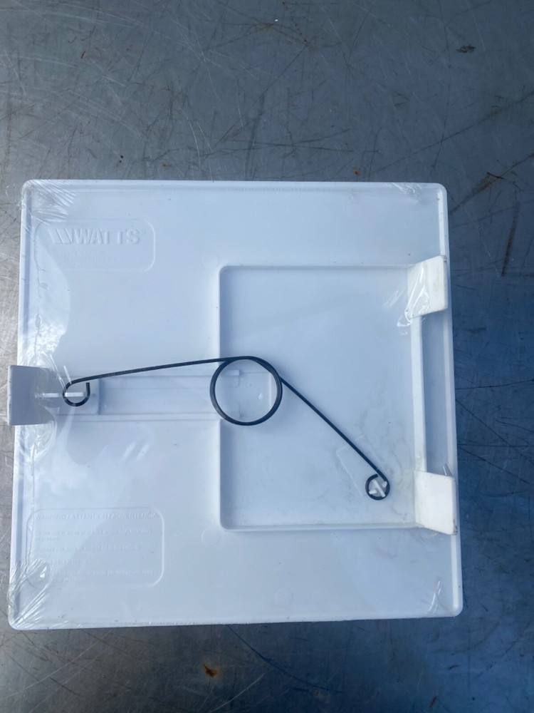 Everbilt Access Panel Adjustable Spring Loaded White Plastic 8in x 8in