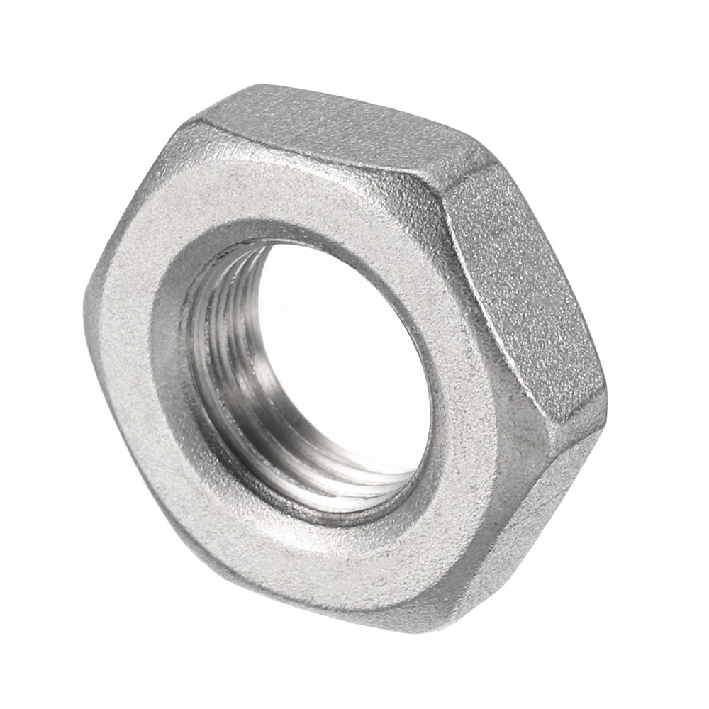 5 Pcs Cast Pipe Fitting Hex Locknut Nut G 1/4" Female Thread (DN8)