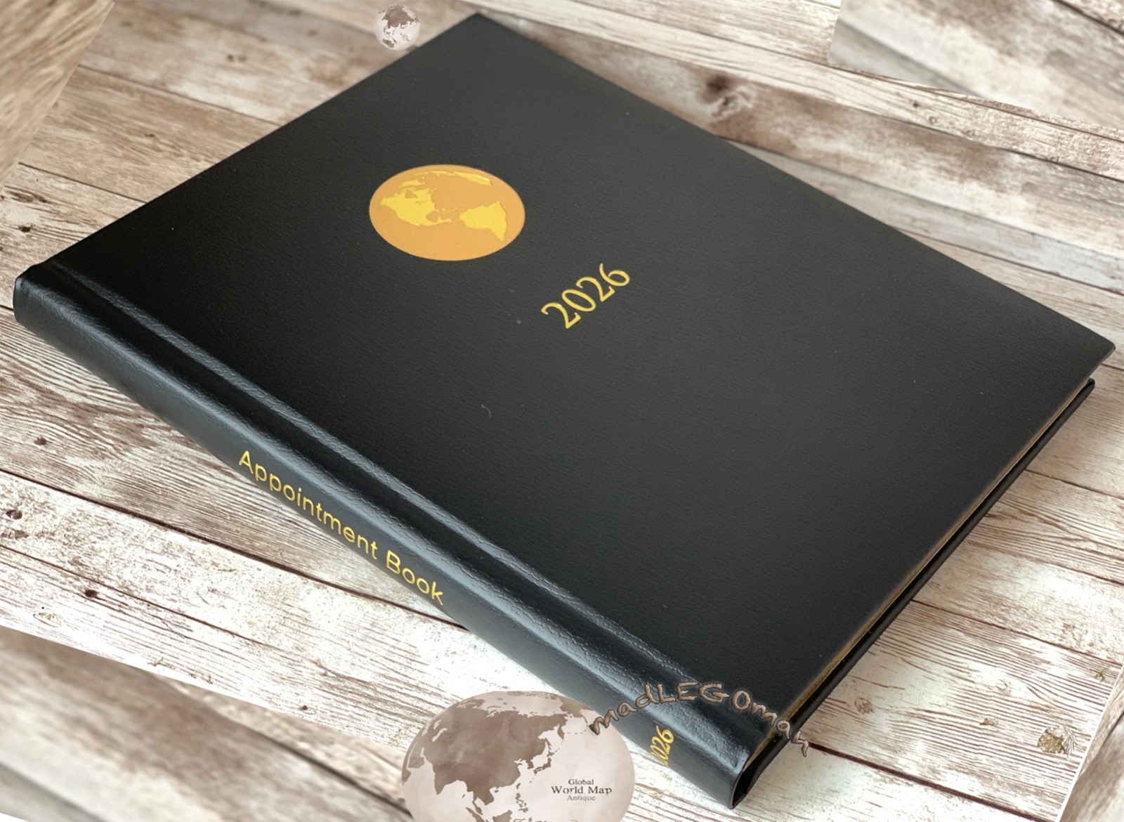 THE AMEX AMERICAN EXPRESS BLACK EXECUTIVE LEATHER APPOINTMENT BOOK PLANNER 2026