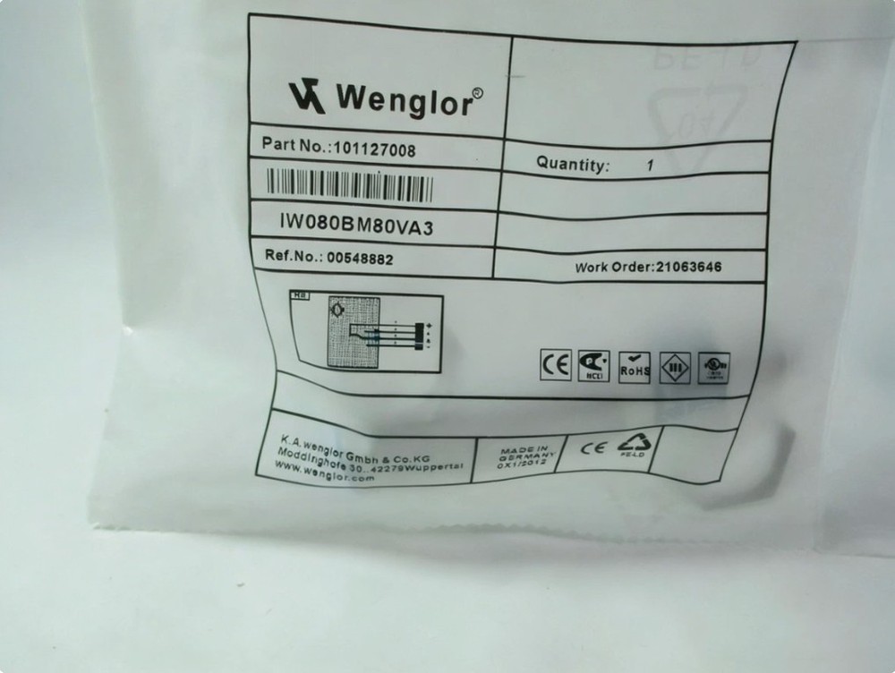 1PC NEW FOR Wenglor Proximity Switch Sensor IW080BM80VA3