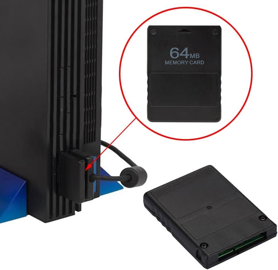 PS2 Memory card: BLACK/ 16MB/ FMCB