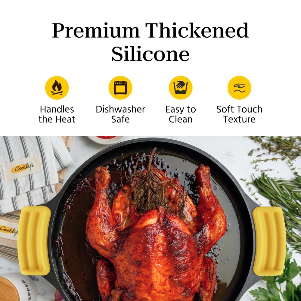 COOKLIFE Silicone Hot Handle Cover