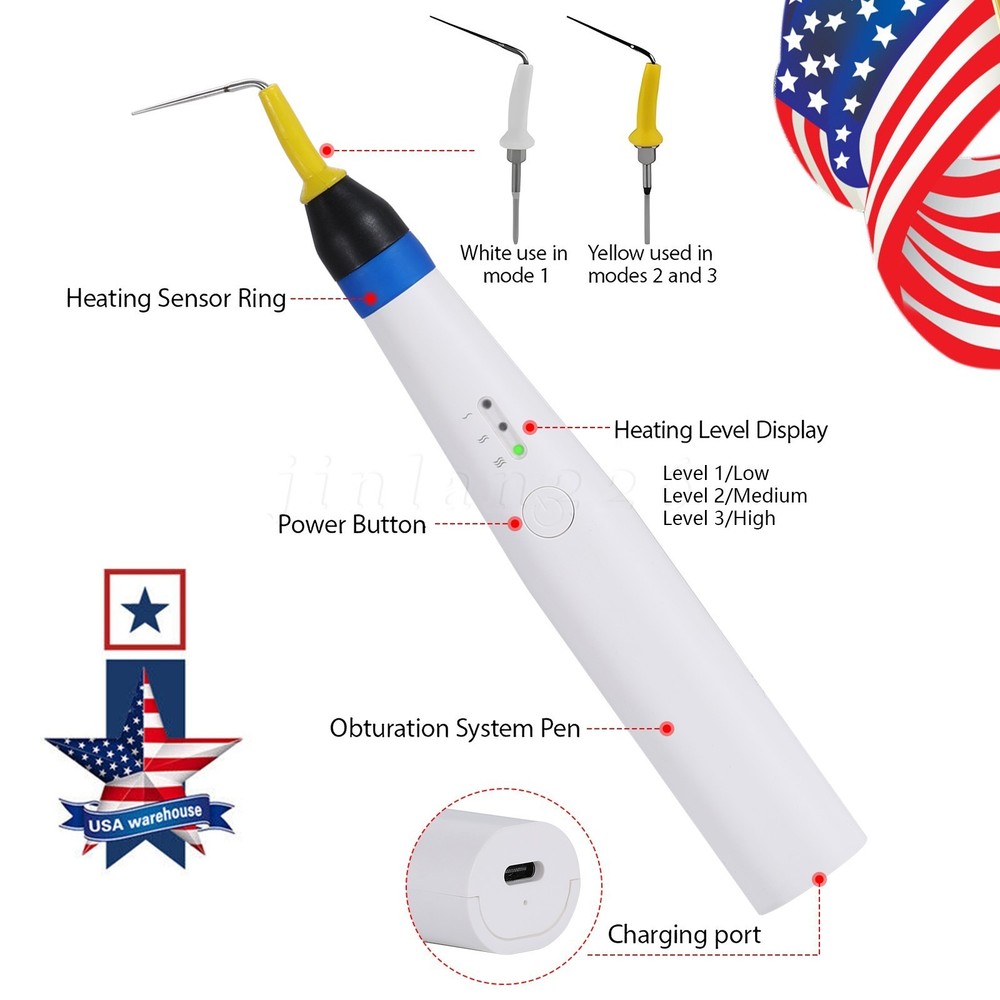Dental Obturation Pen ENDO Heated System