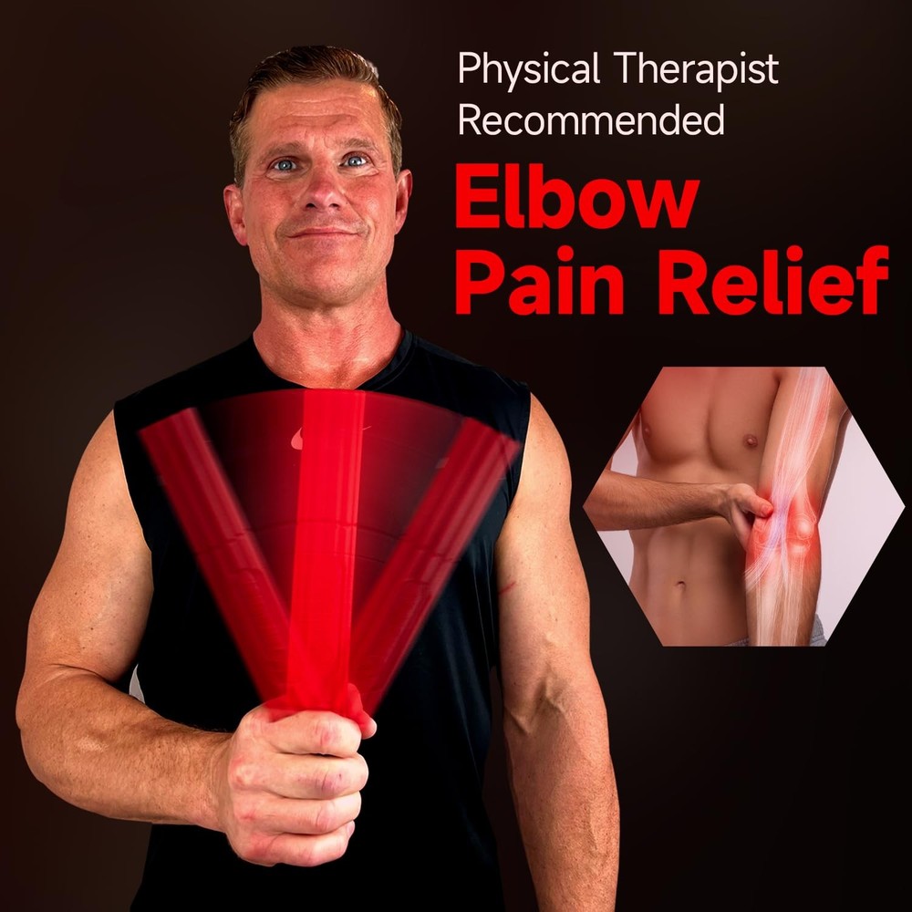 Hand Exerciser Bars for Physical Therapy - Relieves Tendonitis Pain & Improve...